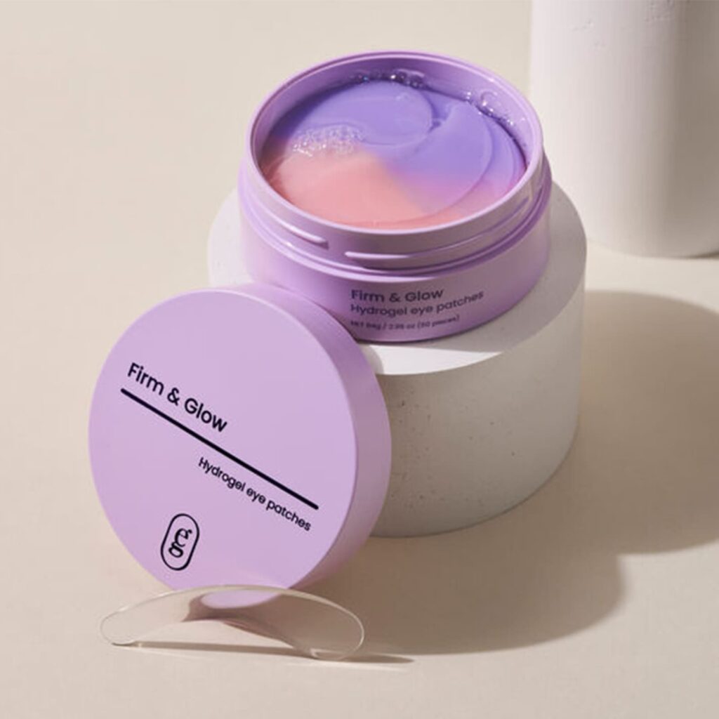 emmagen firm & glow hydrogel eye patches (60pcs)